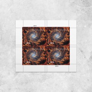 2025 Spiral Galaxy Priority Mail Postage Stamps