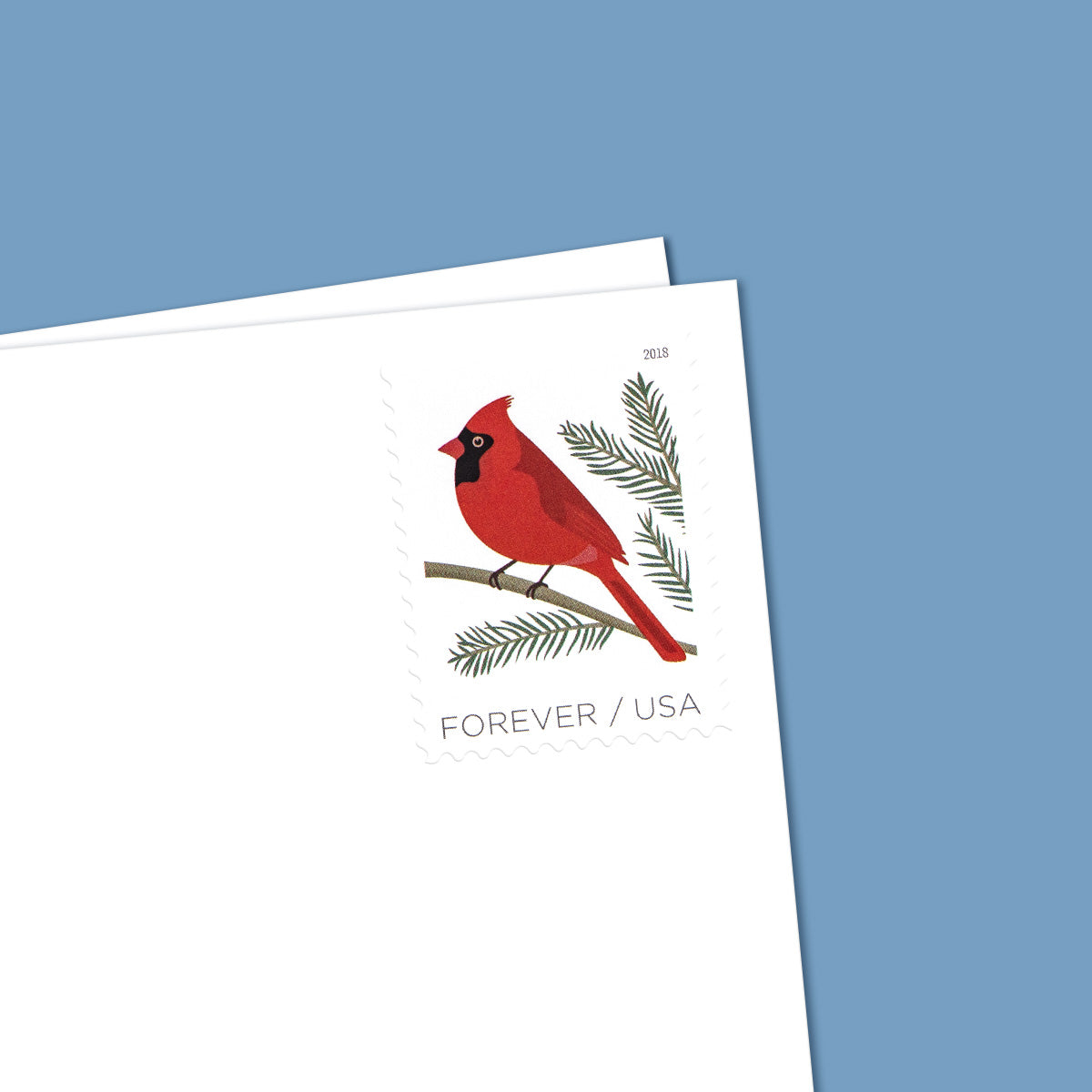 2018 Birds in Winter Forever First Class Postage Stamps - Image 5
