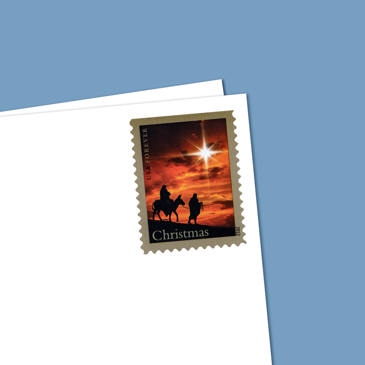 2013 Traditional Christmas: The Holy Family Forever First Class Postage Stamps - Image 5