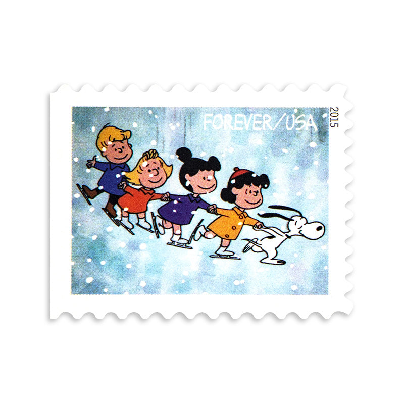 2015 Contemporary Christmas: A Charlie Brown Christmas Forever First Class Postage Stamps - Image 4