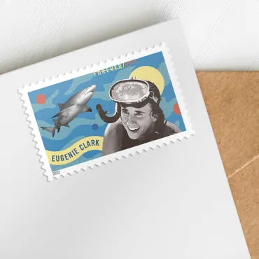 2022 Eugenie Clark Forever First Class Postage Stamps - Image 3
