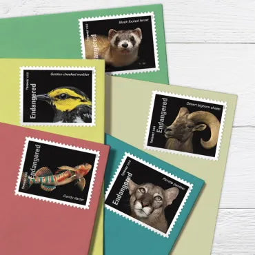 2023 Endangered Species Forever First Class Postage Stamps - Image 2