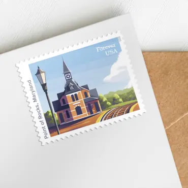 2023 Classic Railroad Stations Forever First Class Postage Stamps - Image 3