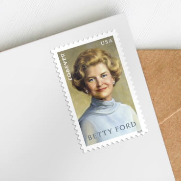 2024 Betty Ford Forever First Class Postage Stamps - Image 2