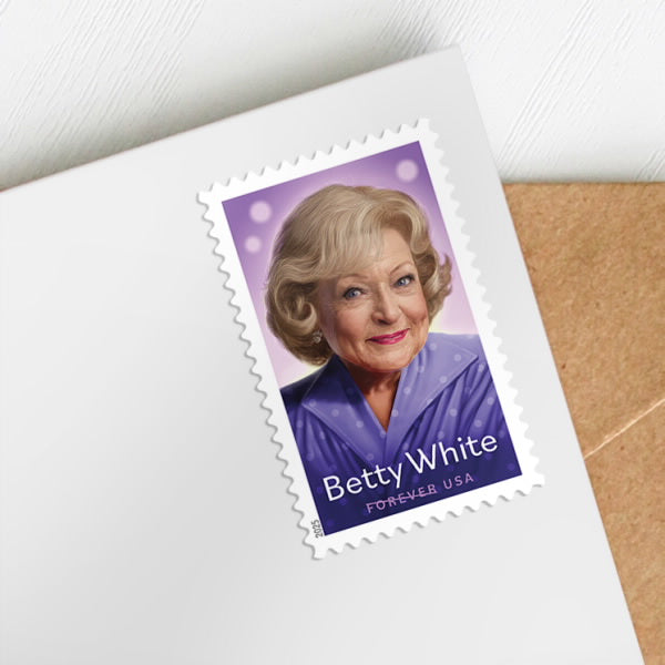 2025 Betty White Forever First Class Postage Stamps - Image 2