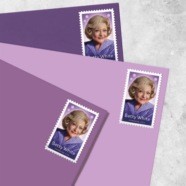 2025 Betty White Forever First Class Postage Stamps - Image 3