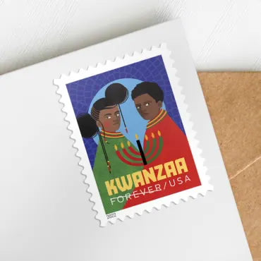 2022 Kwanzaa Forever First Class Postage Stamps - Image 3