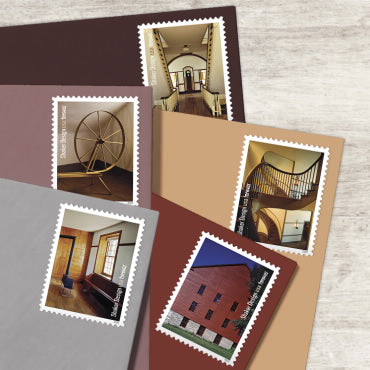 2024 Shaker Design Stamps Forever First Class Postage Stamps - Image 2