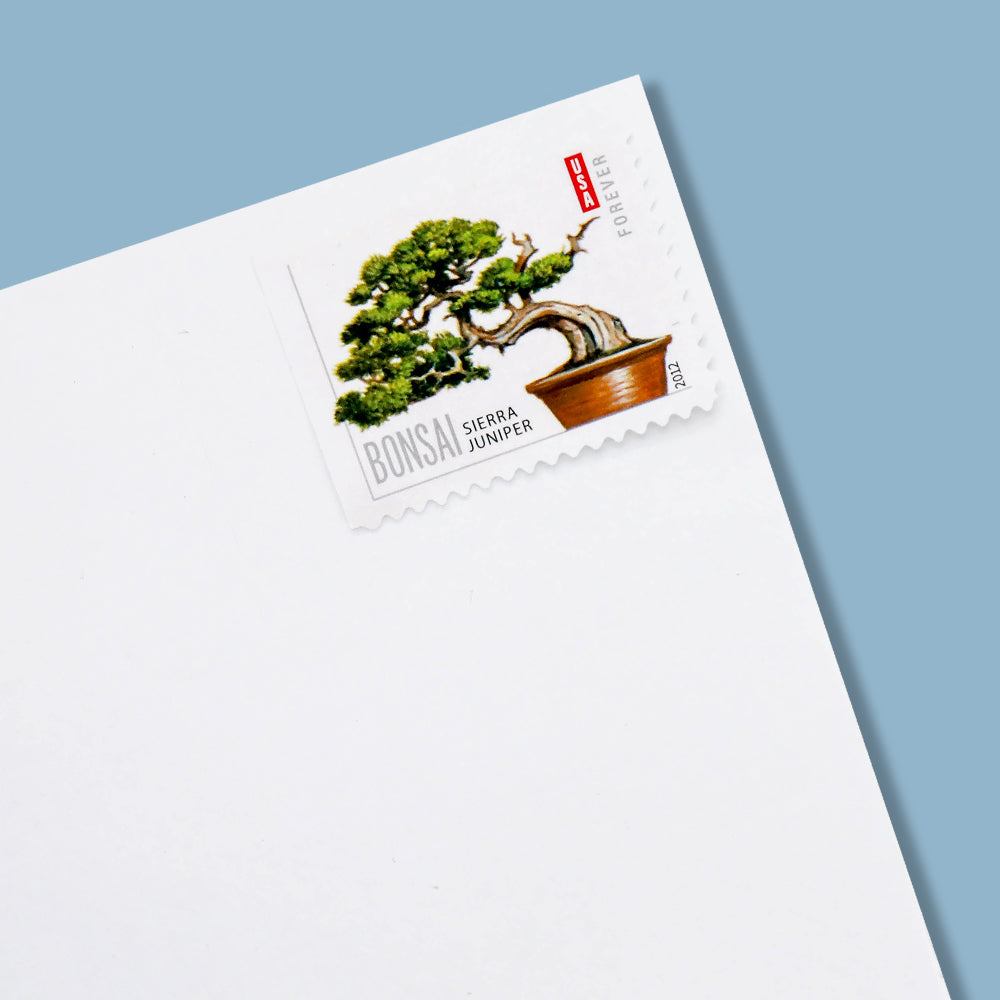 2021 Bonsai Trees Forever First Class Postage Stamps - Image 5