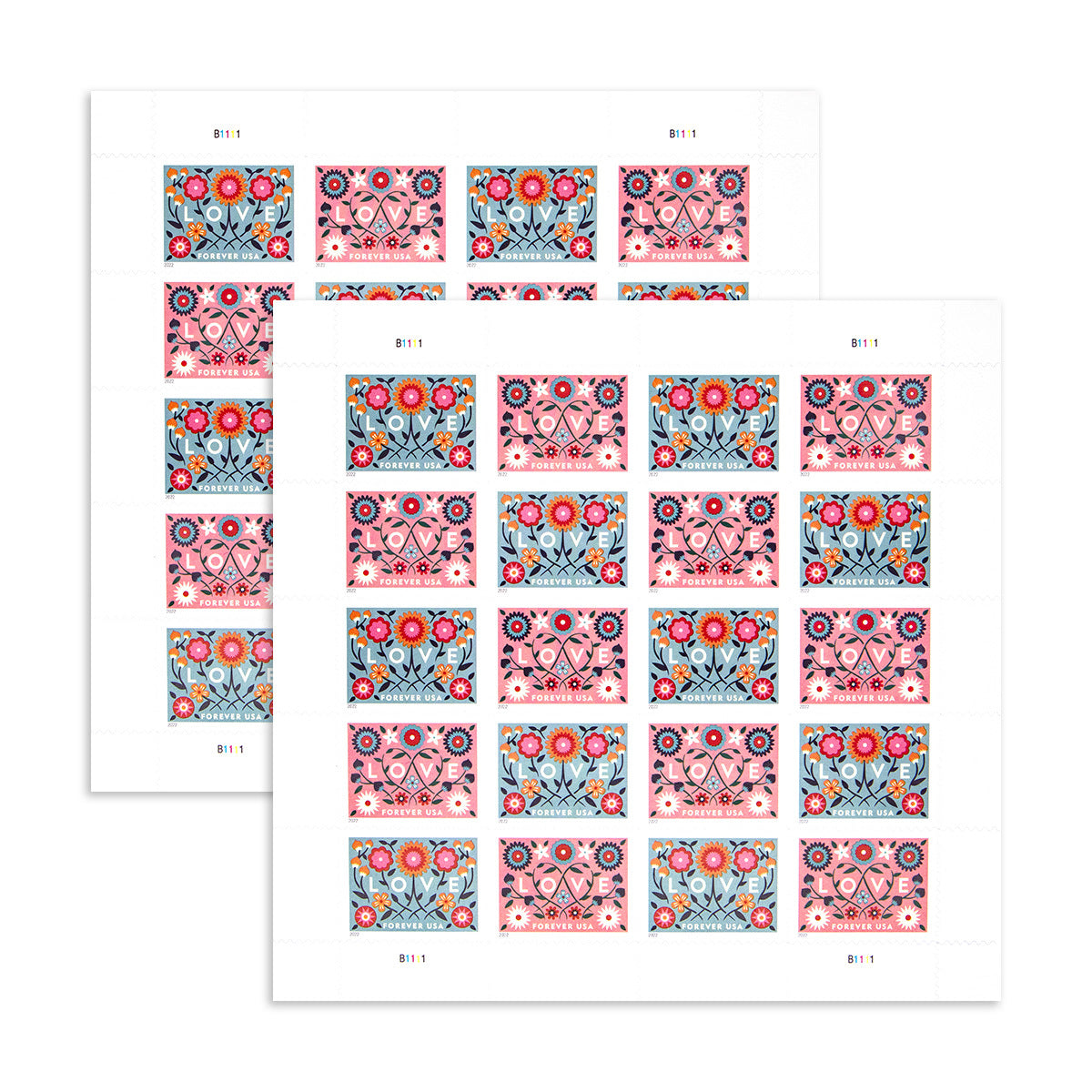 2022 Love Forever First Class Postage Stamps - Image 3
