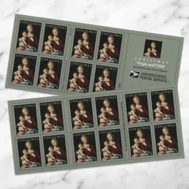 2022 Virgin and Child Forever First Class Postage Stamps