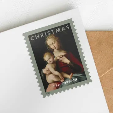 2022 Virgin and Child Forever First Class Postage Stamps - Image 2