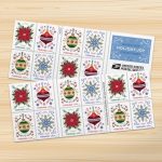 2024 Holiday Joy First Class Postage Stamps