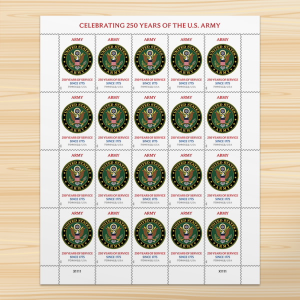 2025 U.s. Army 250th Stamps Forever First Class Postage Stamps