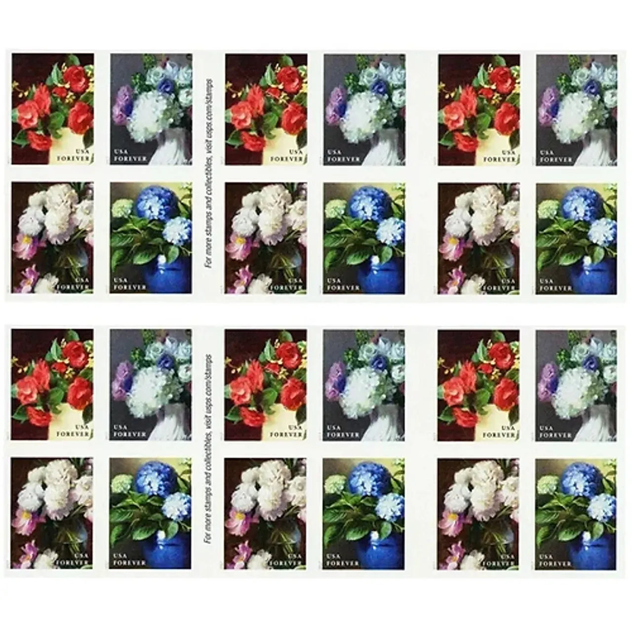 2017 Flowers From The Garden Forever First Class Postage Stamps - Image 2