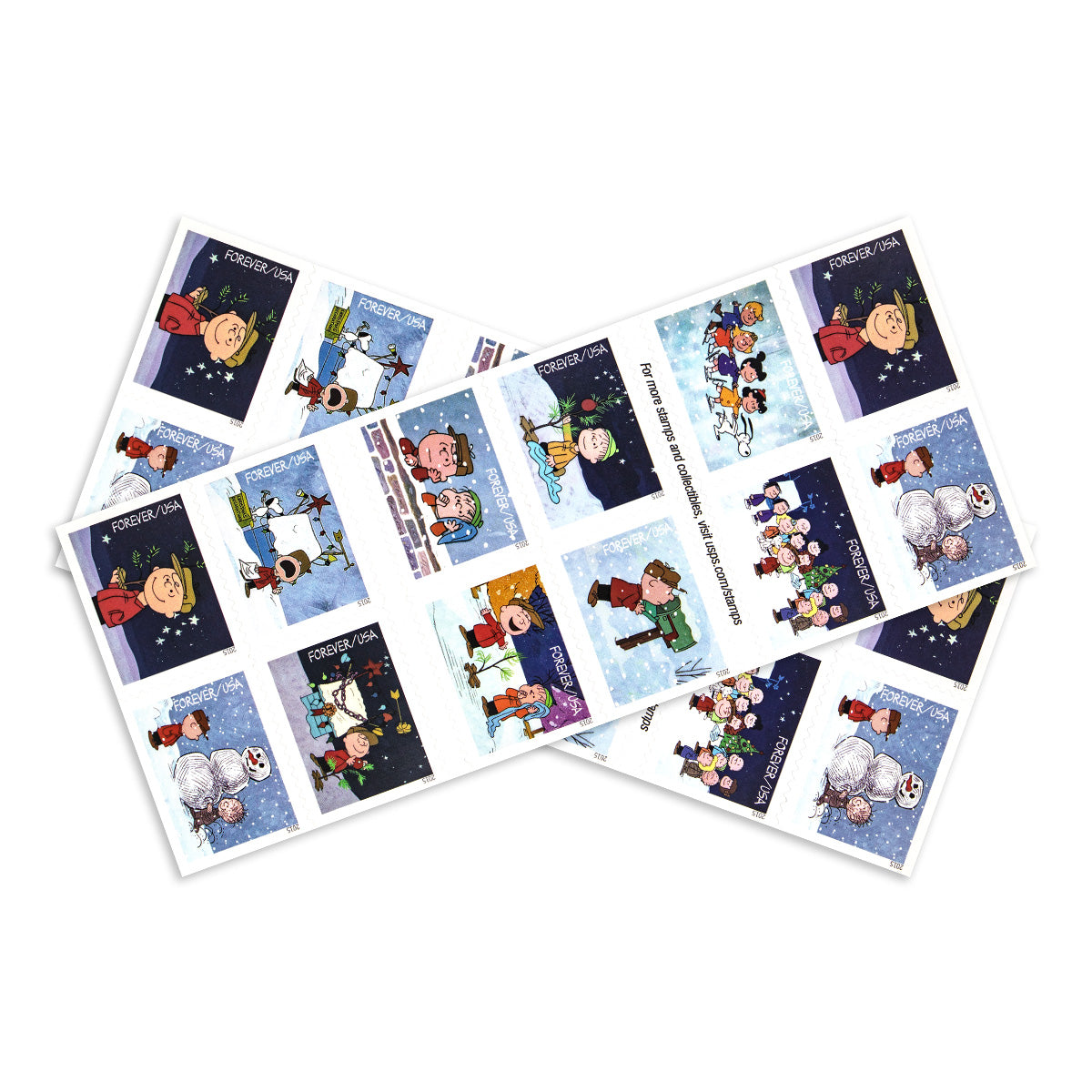 2015 Contemporary Christmas: A Charlie Brown Christmas Forever First Class Postage Stamps - Image 2