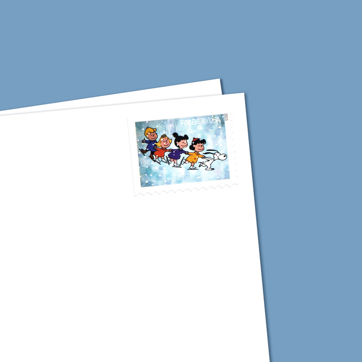 2015 Contemporary Christmas: A Charlie Brown Christmas Forever First Class Postage Stamps - Image 5