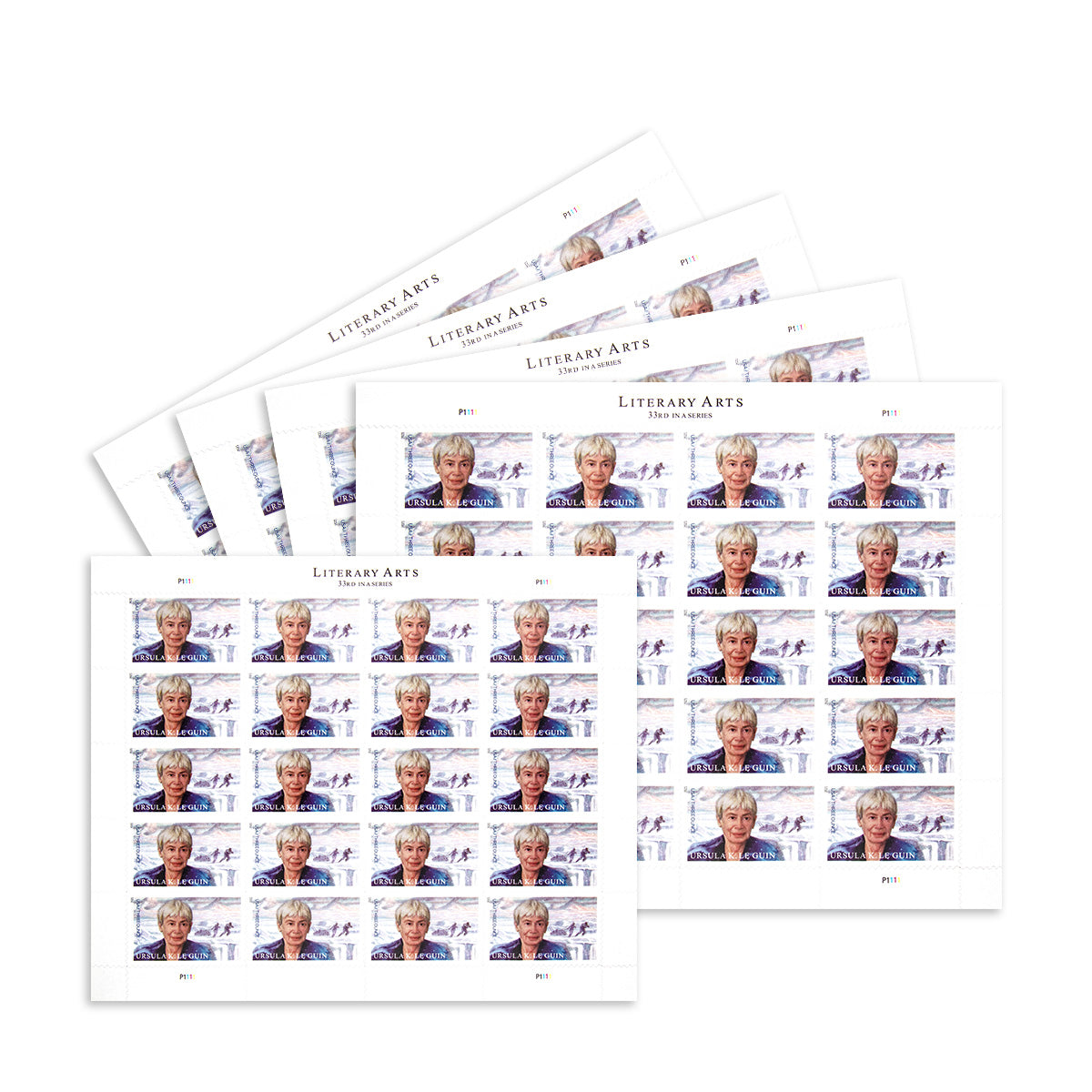 2021 Ursula Le Guin Forever First Class Postage Stamps - Image 3